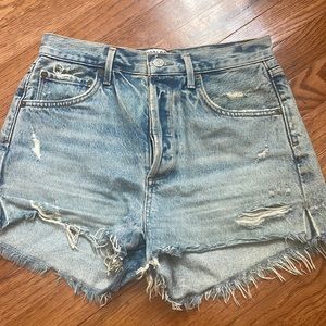 Agolde denim shorts